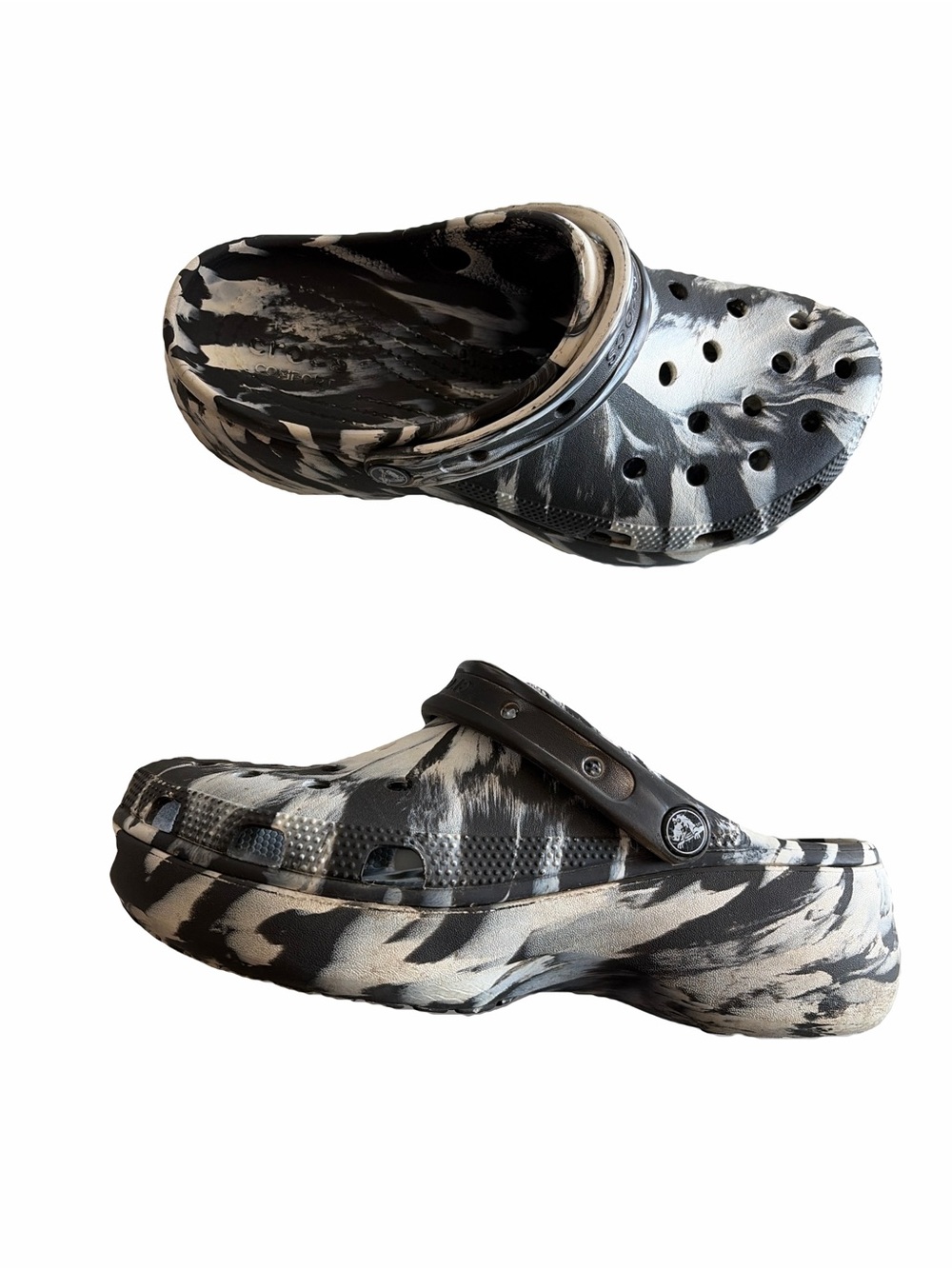 Women's Classic Platform Marbled Clog